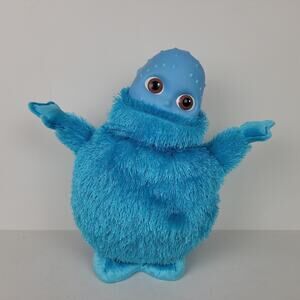 2004 Ragdoll Blue Boohbah JUMBAH 13" Dance Along Stuffed Plush Toy Boobah Tested